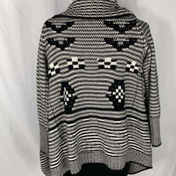 Gap bohemian wool blend oversized drape front cardigan-size XS - Picture 5 of 7